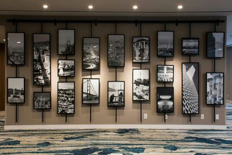 Office Wall Design, Museum Exhibition Design, History Wall, Office Interior Design Modern, Wall Of Fame, Showroom Design, Exhibition Display, Nikko, Office Interior Design