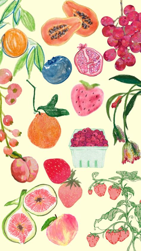 Cute Summer Wallpapers, Keramik Design, Phone Wallpaper Patterns, Cute Patterns Wallpaper, Art Collage Wall, Iphone Background Wallpaper, Summer Wallpaper, Cute Backgrounds, Cute Wallpaper Backgrounds