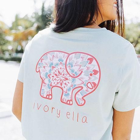 Ivory Ella - Good Clothes For A Good Cause Ivory Ella Outfits, Succulent Mandala, Ivory Ella Shirts, Good Clothes, Accessories Colorful, Colorful Bedding, Southern Outfits, Ivory Ella, Save The Elephants