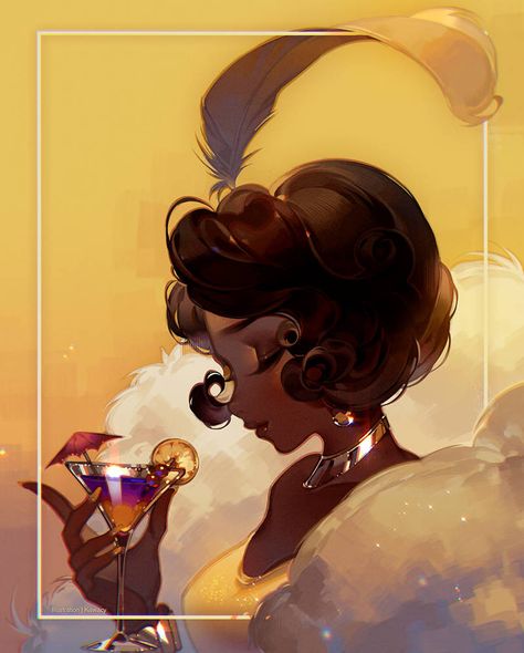 Tiana Disney, Disney Princess Tiana, Disney Princess Artwork, Modern Disney, Black Cartoon, Disney Aesthetic, Black Art Pictures, Disney Princess Art, Princess Art