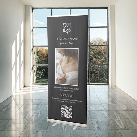 Author Signing, Rollup Banner Design, Indoor Banner, Rollup Banner, Retractable Banner, Event Stand, Business Banner, Business Casual Outfits For Women, Event Gifts