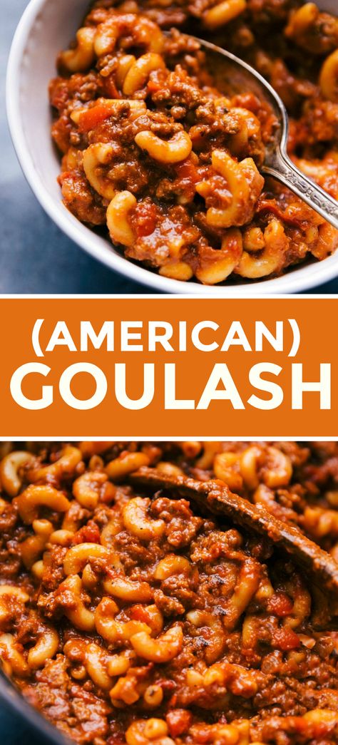 Yummy Goulash Recipes, Old Fashion Goulash Recipes Easy, Stove Top Goulash, Crockpot American Goulash, Pasta Goulash Ground Beef, Best Goolosh Recipe, Recipes For Goulash Ground Beef, Spicy Goulash Recipes Ground Beef, Homemade Goulash Recipe