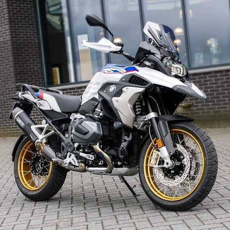 BMW R 1250 GS With Arrow Exhaust | Link to Exhaust in bio - Free shipping | #bmw #r1250gs #arrowexhaust #spiritofgs #makelifearide… Gs 1200 Bmw, Bmw Motorcycle Adventure, Bmw Adventure Bike, Trail Motorcycle, Adventure Bike Motorcycles, Breaking Stereotypes, Bmw Motorbikes, Bmw R 1250 Gs, Bmw R1250gs