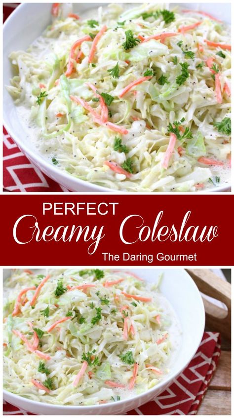 Perfect Creamy Coleslaw