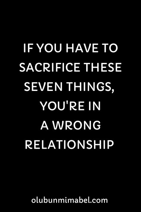 Compromises are inevitable in relationships. We would sometimes have to let go of some things or shift grounds in order to accommodate our partner.However, there are certain things you should never ever sacrifice in a relationship, and sometimes, marriage.. Disloyalty Quotes Relationships, Compromise In Relationships Quotes, Avoidant Partner Quotes, Relationship Lessons Quotes, Don’t Settle Relationship Quotes Relationships, Burden Quotes Relationships, Feeling Inadequate Quotes Relationships, One Sided Marriage Quote, Being Patient Quotes Relationships