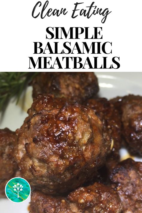 Balsamic Turkey Meatballs, Balsamic Meatballs, Healthy Meatball Recipe, Ground Turkey Recipes Easy, Healthy Meatballs, Healthy Meats, Slow Cooker Meatballs, Meatball Recipe, Healthy Dips