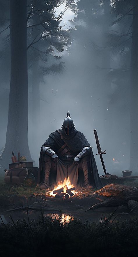 Dark Soul Wallpaper, Knight Wallpaper Aesthetic, Knight Wallpaper Medieval, Warrior Wallpaper Iphone, Dark Medieval Aesthetic, Wallpaper Medieval, Knight Aesthetic, Knight Wallpaper, 4k Wallpaper Android