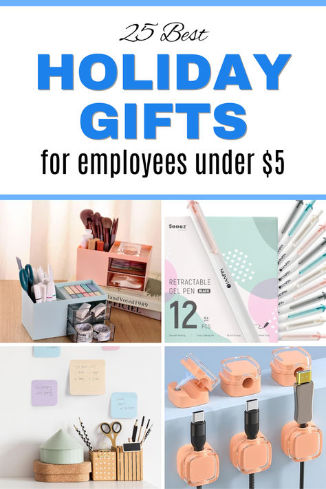 Want to boost morale and show your team you care without breaking the bank?  Employee appreciation is the secret sauce to a thriving workplace, and holiday gifts are the perfect way to serve it up. Studies show that 79% of employees work harder when they feel recognized. Employee Holiday Gift Ideas Cheap, Work Prizes Ideas, Small Office Gifts For Coworkers, Team Gift Ideas Work, Work Team Gifts, Gifts For Remote Employees, Gift Ideas For Teammates, Gift For Employees From Boss, New Office Gift Ideas