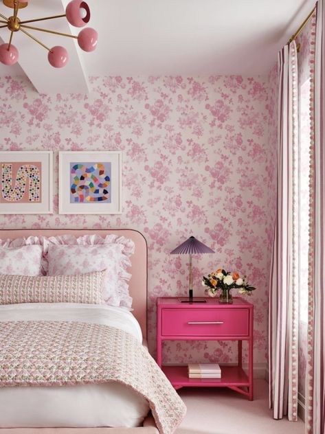 Do you love the incredibly girly and feminine coquette aesthetic like we do? Check out this post for so many ideas for inspiration along with product links for our favorite decor pieces for your girls bedroom design! Custom Furniture Design, White Dining Room, Pink Bedroom, Pink Bedding, Big Girl Rooms, Childrens Bedrooms, My New Room, New Room, Girl Room