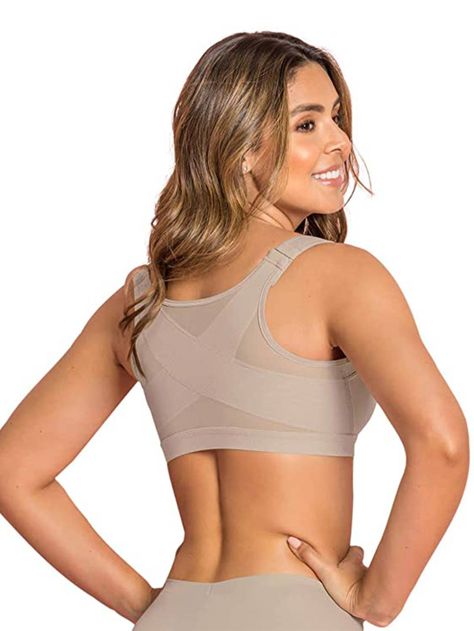 The 23 Best Bras With Back Support to Buy Now | Who What Wear Posture Corrector Bra, Posture Bra, Improve Your Posture, Most Comfortable Bra, Posture Corrector, Better Posture, Post Surgery, Comfortable Bras, Good Posture