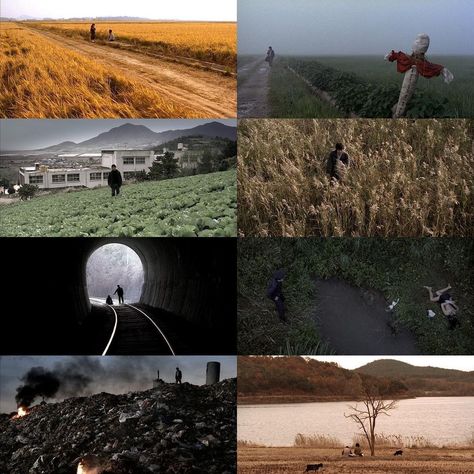 Memories of Murder (2003) Dir. Bong Joon-ho Memories Of Murderers, Filmmaking Cinematography, Thriller Film, Movie Scenes, Movies To Watch, Cinematography, Filmmaking, Movies And Tv Shows, City Photo