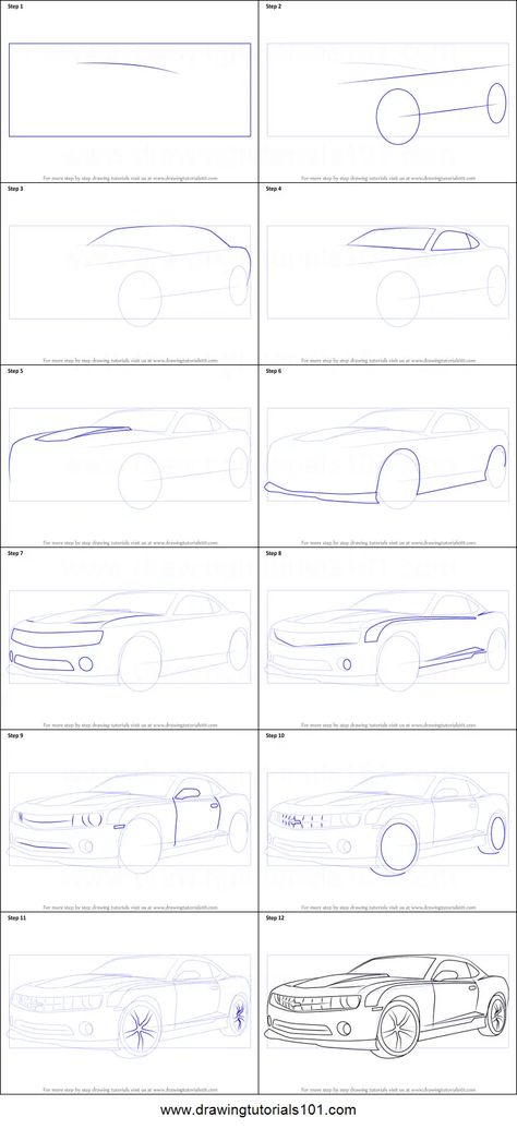 How To Draw A Camaro Step By Step, Car Drawing Sketches Step By Step, Car Drawing Tutorial Step By Step, Car Sketch Simple Step By Step, Car Tutorial Drawing, How To Draw A Car Step By Step Easy, Chevrolet Camaro Drawing, How To Draw Cars Step By Step, How To Draw A Car Step By Step