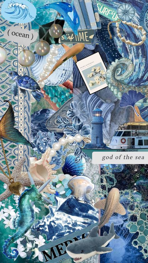 Ocean Vibes Ocean Mood Board, Ocean Moodboard, Hippie Mood Board, Ocean Collage, Junk Kouture, Mood Board Fashion Inspiration, Jackson Aesthetic, Inspiration Designs, Fashion Figure Templates