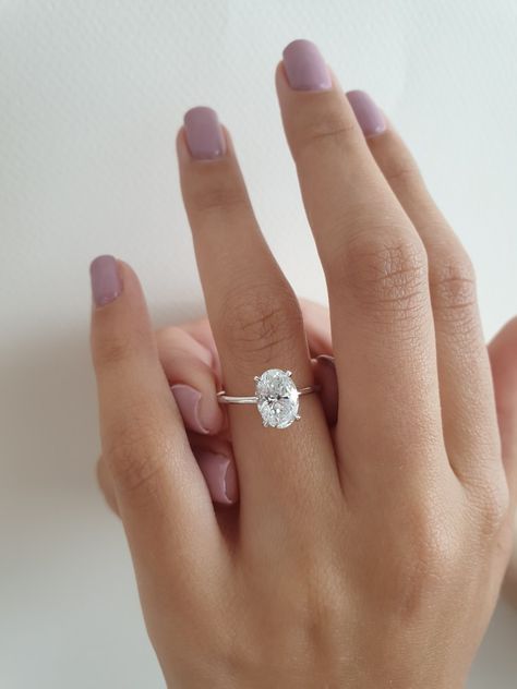 Plain Band Engagement Rings, Oval Engagement Ring Simple Band, Plain Oval Engagement Ring, Oval Engagement Ring Plain Band, Plain Gold Engagement Ring, 1 5 Carat Oval Engagement Ring, Oval Engagement Ring Platinum, Oval Engagement Ring White Gold, Engagement Ring Plain Band