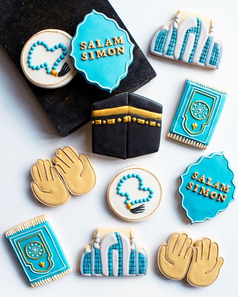 Islam themed sugar cookies