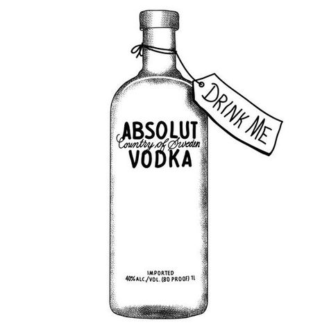 Anatole Kuragin, Bass Aesthetic, Vodka Redbull, Viktor Nikiforov, Bottle Tattoo, Bottle Drawing, Beer Pong Tables, Absolut Vodka, Chuck Bass