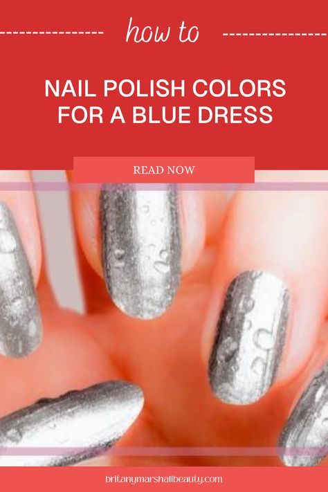 Finding the right nail polish color to match a blue dress can elevate your style for any occasion. From classic reds and soft pinks, to rich plums and trendy metallics, there are countless beautiful options available to complement that gorgeous blue ensemble. You’ll want to choose colors that enhance your overall look while adding a touch of personality. In this article, explore 13 fabulous ideas that ensure your nails look stunning alongside your blue dress, making you feel confident and chic at your next event! Nails For Blue Dress, Bueaty Tips, Light Purple Nails, Grey Nail Polish, Nail Techniques, Purple Nail Designs, Cobalt Blue Dress, Gray Nails, Blue Nail Designs