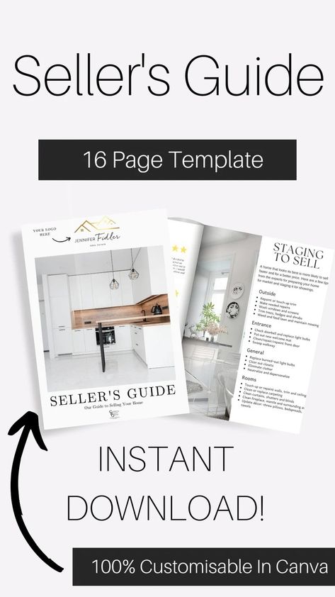 Listing Presentation for Real Estate Sellers Guide Realtor - Etsy UK Listing Presentation Real Estate, Real Estate Agent Marketing, Folder Templates, Listing Presentation, Real Estate Templates, Realtor Marketing, Marketing Template, Facebook Marketing, Resume Template