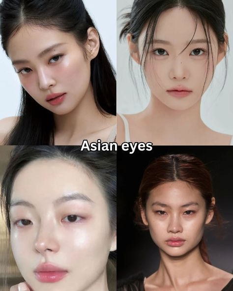 Types Of Makeup Looks, Woman Inspiration, Women Ceo, Types Of Eyes, Hair Inspiration Short, Types Of Makeup, Blackpink Poster, Body Figure, Asian Eyes