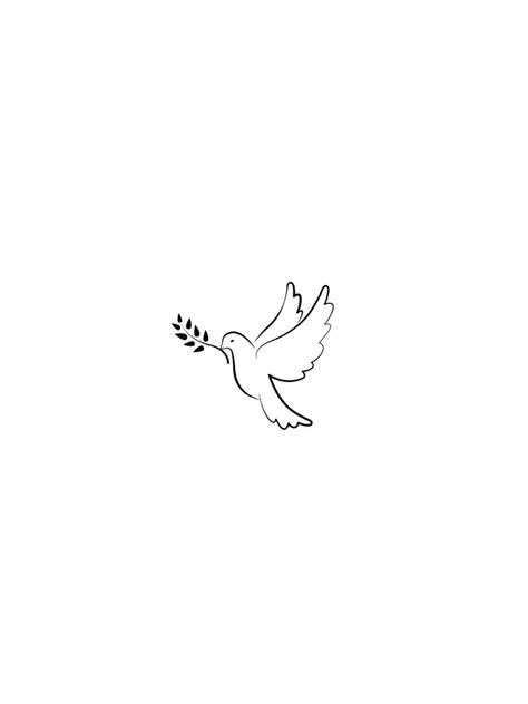 Doves And Heart Tattoo, Dove Tattoo Dainty, Dove Tattoo On Ankle, Dove Tattoo Finger, Dainty Dove Tattoos For Women, Unique Small Tattoo Placement, White Dove Tattoo Design, Simple Dove Tattoo Outline, Minimal Dove Tattoo