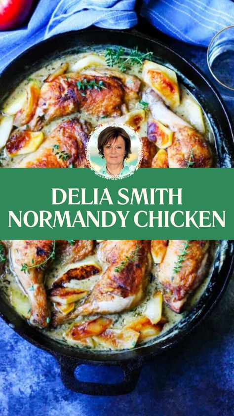 Delia Smith Normandy Chicken Scottish Chicken Recipes, Normandy Chicken, Chicken Normandy Recipe, Chicken And Leek Stew, Chicken With Leeks, Chicken Normandy, Chicken Leeks Mushrooms, Chicken And Leek Recipes, Chicken And Leek Pie Jamie Oliver