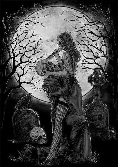 Romantic Spooky Art, Horror Pulp Art Wallpaper, Scary Romance Aesthetic, Dark Fantasy Love Art, Spooky Couple Wallpaper, Gothic Romance Wallpaper, Goth Couple Drawing, Goth Love Art, Romantic Goth Aesthetic Wallpaper