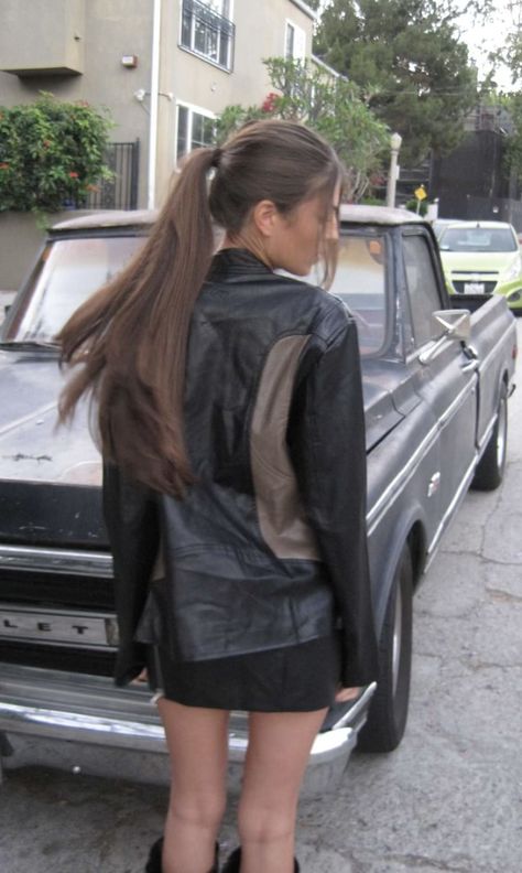 Slavic Girl Aesthetic, Old Camera Aesthetic, Brown Hair Ponytail, Balkan Girl, Old Cameras Aesthetic, Slavic Village, Balkan Aesthetic, Slavic Girl, European Town