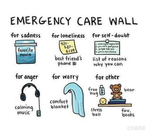 When Youre Feeling Down, Emergency Care, Burn Out, Intp, Self Care Activities, Feeling Down, Spanish Quotes, Coping Skills, Emotional Health