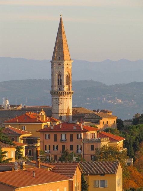 San Pietra Perugia (Italy) European Bucket List, Perugia Italy, Regions Of Italy, Italian Summer, European Summer, Travel Tours, Umbria, The Crazy, The Capital