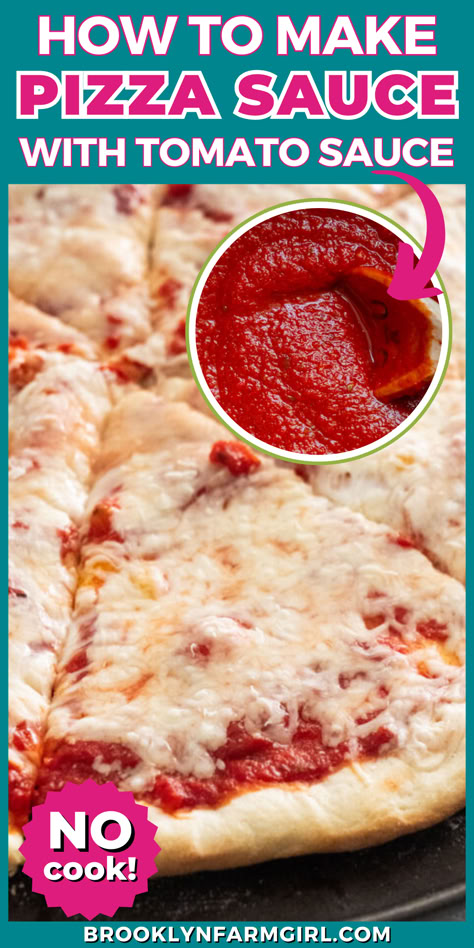 closeup of a whole cheese pizza Pizza Sauce Using Tomato Sauce, Make Your Own Pizza Sauce, How To Make Pizza Sauce From Tomato Sauce, Easy Pizza Sauce Quick, Quick And Easy Pizza Sauce, Homemade Pizza Sauce With Tomato Sauce, Quick Pizza Sauce Simple, Tomato Free Pizza Sauce, Recipe For Pizza Sauce