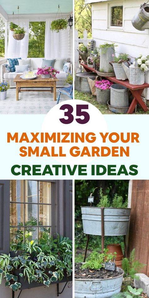 Elevate your compact outdoor space into a verdant sanctuary using these resourceful concepts to optimize your restricted area. With innovative vertical gardening techniques and smart storage solutions, you can explore a plethora of options to fully utilize every corner of your petite garden. Embrace your love for gardening, channel your imaginative flair, and craft a botanical haven demonstrating that great things indeed come in small sizes. Small Scale Gardening, Compact Garden, Fall Landscaping, Mailbox Landscaping, Vertical Garden Design, Vertical Gardening, Chinese Money Plant, Gardening Techniques, Garden Makeover