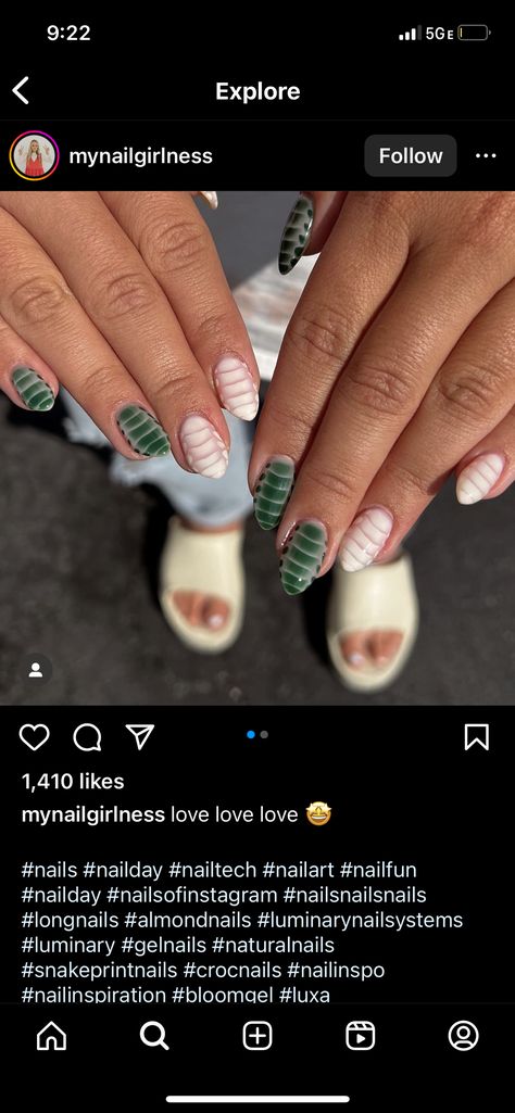 Snake Print Nail Art, Snake Pattern Nails, Crocodile Print Nails, Alligator Nails, Reptile Nails, Snake Print Nails, Snakeskin Nails, Crocodile Nails, Snake Skin Nails