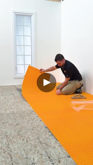 106K views · 341 reactions | Peel, stick, DONE! DITRA-PS uncoupling membrane works on plywood, OSB, and more—just apply and go!

For an even stronger bond, pair it with our PRIMER-PS... | By Schluter-Systems North America | Facebook Schluter Systems, Plywood, North America, It Works, How To Apply, Flooring