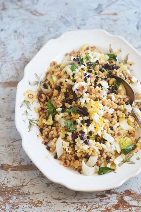 Fregola Sarda, the Perfect Lunchy Brunch Dish  (on a beach house plate!) 101 Cookbooks, Favorite Pasta Recipes, Roasted Cherry Tomatoes, Homemade Pesto, Brunch Dishes, Minced Meat, Summer Vegetable, Salsa Verde, Orzo