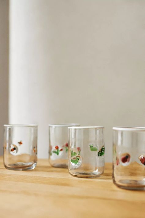 Icon Juice Glasses, Set of 4 | Anthropologie Anthropologie Icon Juice Glasses, Icon Juice Glasses, Anthropologie Juice Glasses, Anthropologie Glasses, Apartment Planning, 2024 Kitchen, Juice Glasses, Icon Collection, Christmas 2024