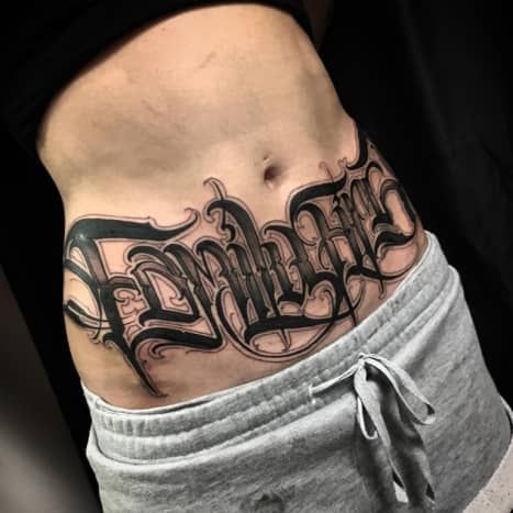 introduction-to-tattoo-styles Tattoo Name Fonts, Fonts Tattoo, Mexican Tattoo, Tattoo Lettering Design, Tattoo Lettering Styles, Tattoo Lettering Fonts, Incredible Tattoos, Stomach Tattoos, Tattoo Font