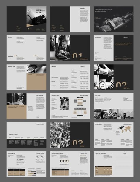 Business Plan Graphic Design, Architectural Layout Design, Business Plan Design Layout, Business Plan Template Design, Market Research Template, Portpholio Design, Business Template Design, Business Plan Layout, Portfolio Marketing