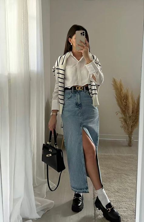 40s Mode, Bolesti Chrbta, Everyday Fashion Outfits, Casual Day Outfits, Outfit Jeans, Stylish Work Outfits, Interview Outfit, Looks Chic, 가을 패션