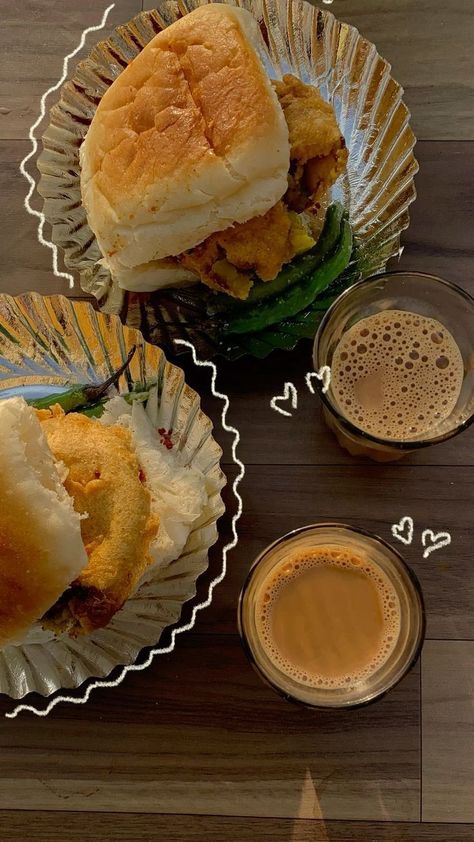 Evening Snacks Snap, Food Stories Instagram Ideas, Desi Food Snapchat, Breakfast Ig Story, Food Snapchat Story, Breakfast Snap, Food Captions, Cronut, Food Doodles