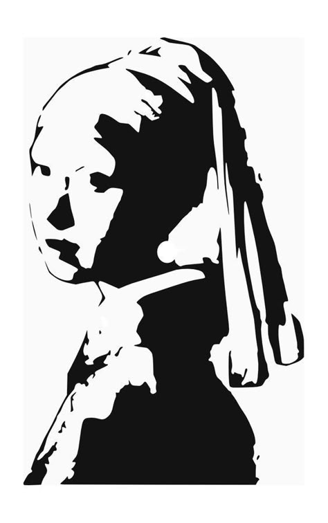 Contrast Art, Shadow Drawing, Stippling Art, Graphic Poster Art, Soyut Sanat Tabloları, Johannes Vermeer, White Drawing, Bleach Art, Shadow Art