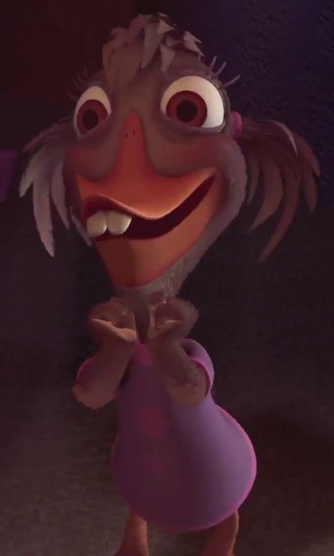 Duck From Chicken Little, Abby Mallard, Fat Cartoon Characters, Chicken Little Disney, Speech Impediment, Female Duck, Fat Cartoon, Chicken Little, Disney Wiki