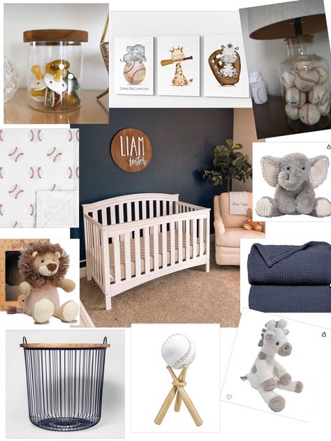 Baby Boy Nursery Baseball Theme, Baby Boy Nursery Sports Theme, Baby Boy Baseball Nursery, Baseball Theme Nursery, Baby Boy Sports Nursery, Boy Nursery Sports, Sports Theme Nursery, Baseball Nursery Theme, Sports Nursery Theme