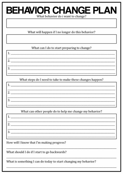 Behavior Change Worksheet, Cognitive Behavior Therapy Worksheets For Adults, Controlling Emotions Worksheets, Addictive Behavior Worksheets, Crisis Plan Worksheet, Self Growth Worksheets, Self Analysis Worksheet, Discharge Planning Worksheets, Self Determination Activities