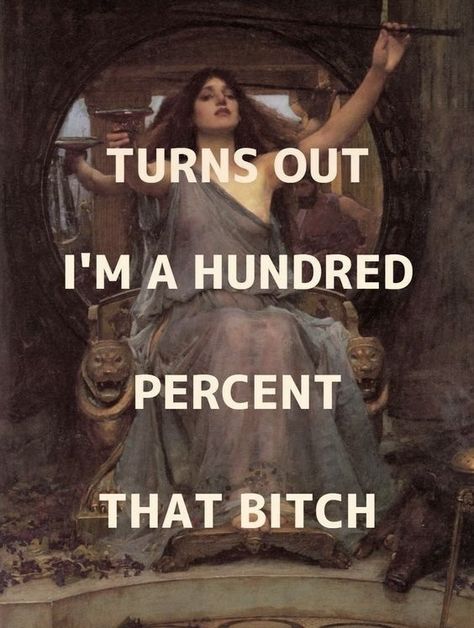 Ulysses Aesthetic, Seven Devils, No Ordinary Girl, Art Pinterest, John William Waterhouse, Art Jokes, This Is Your Life, Art Parody, Meditation Art