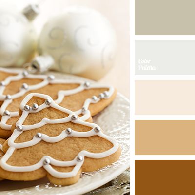 beige, biscuit color, brown, ginger cookies color, gray, home color schemes, New Year color schemes, New Year colors Pallets Color, In Color Balance, Palettes Color, Christmas Palette, Christmas Colour Schemes, Combination Color, Biscuit Color, Color Palette Ideas, Nature Winter