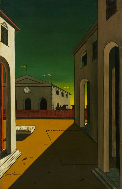 Giorgio De Chirico, Metaphysical Art, Art Picasso, Neo Baroque, Magic Realism, Traditional Paintings, Italian Artist, Art Movement, Art Plastique