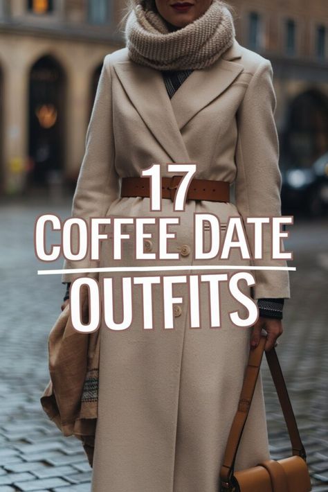 Coffee dates are the perfect blend of casual and cute, just like your favorite latte! Whether you're meeting a potential new bae or catching up with your bestie, these outfit ideas will have you looking Fall Outfits For Brunch, Brunch Winter Outfits, Casual Outfits For Brunch, Fall Brunch Outfit Classy, Winter Coffee Date Outfit, 1st Date Outfit Casual, Casual Brunch Outfit Fall, 1st Date Outfit, Outfits For Brunch