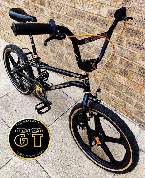 Modified Bmx Bicycle, Gt Bmx Old School, Custom Bmx Bikes, Bmx Bikes Custom, Black Bmx Bike, Skyway Bmx, Bmx Wheels, Bmx Cycles, Gt Bicycles