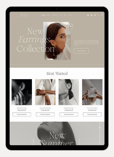 Web site design - web design trends Aesthetic Shopify Website, Luxury Ecommerce Website, Shopify Fashion Website Design, Website Design Modern, Luxury Website Design, Skincare Website, Shopify Tshirt Website Design, Aesthetic Website, Website Graphic Design