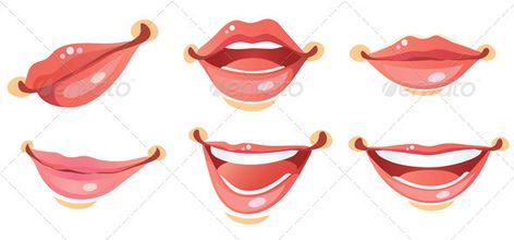 Sexy Smile Woman lips Women Mouth Drawing, Happy Lips Drawing, Smile With Lips Drawing, Happy Smile Drawing, Anime Gesture, Happy Mouth Drawing, Lips Drawing With Tongue Out, Smiling Lips Sketch, Cartoon Lips Female